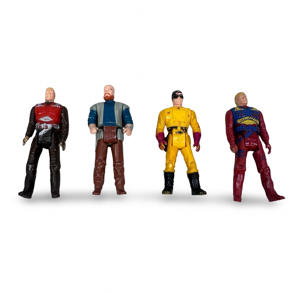 Vintage Kenner M.A.S.K. Figure Lot 4 Matt Trakker Bruce Sato Dusty Hayes 80s